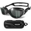 imageCOPOZZ Swim Goggles Adult Women Swimming Goggles for Women ampamp Men AntiFog No Leaking UV Protection for AdultBlack