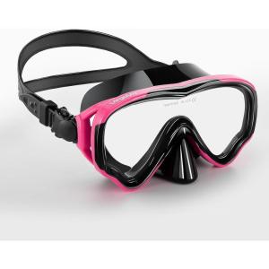 Adult Swim Goggles with Nose Cover, 180° Clear Wide View No Leak Diving Mask Pool Goggles for Women Men Adult Youth(Pink)