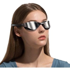 COPOZZ G3 Casual Swim Goggles, Comfortable Swimming Goggles No Leaking Anti-Fog for Adult Men Women Youth