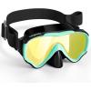 Black-green + Gold Lenses